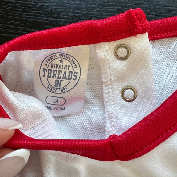 Baby Texas Tech Cheerleader Dress with Socks - Picture 2 of 4